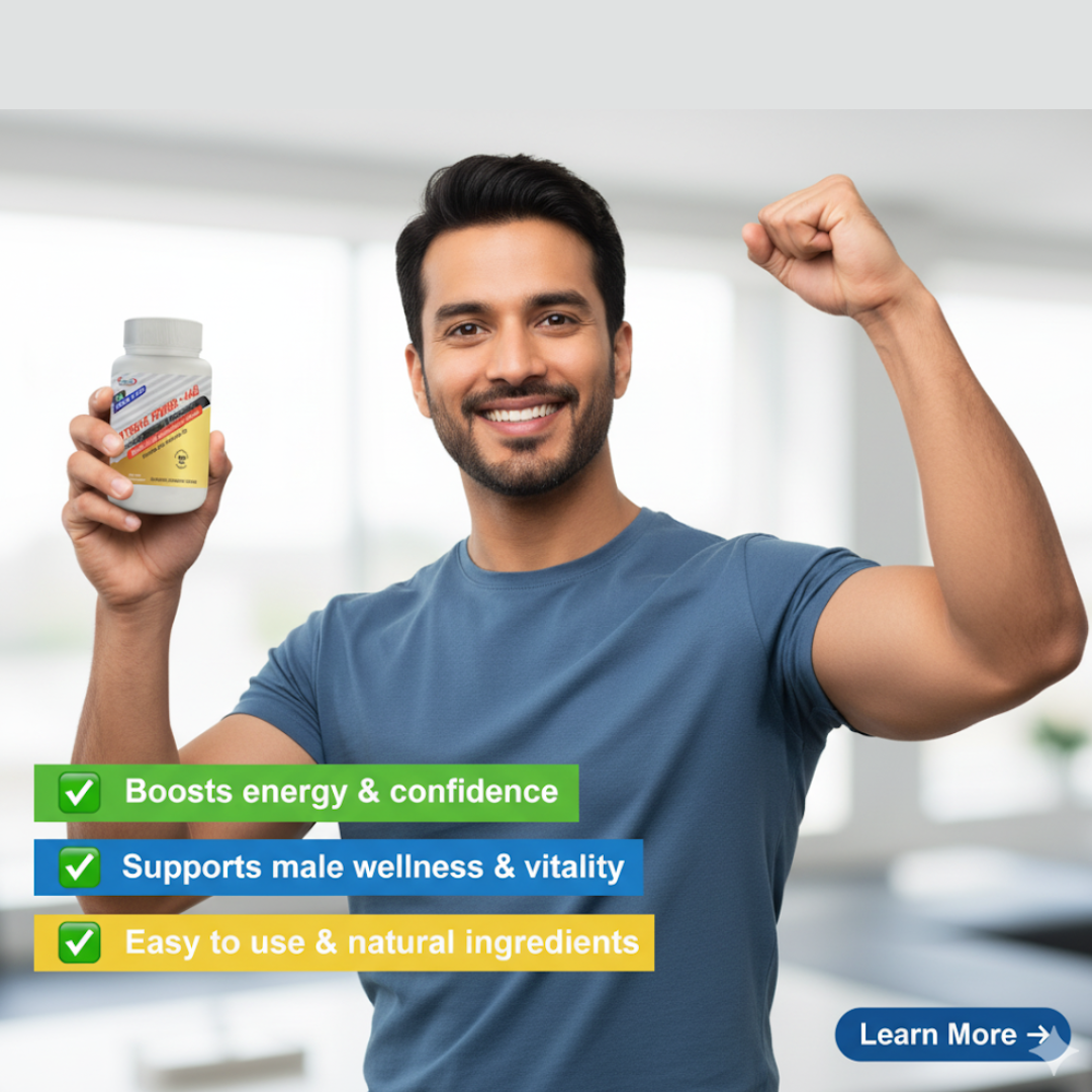 Natural stamina booster for men