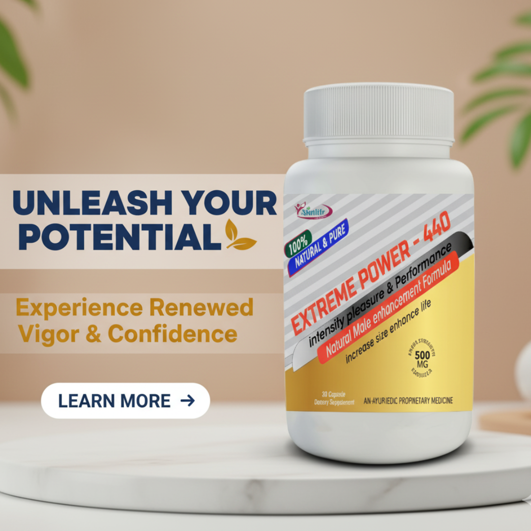 Natural stamina booster for men