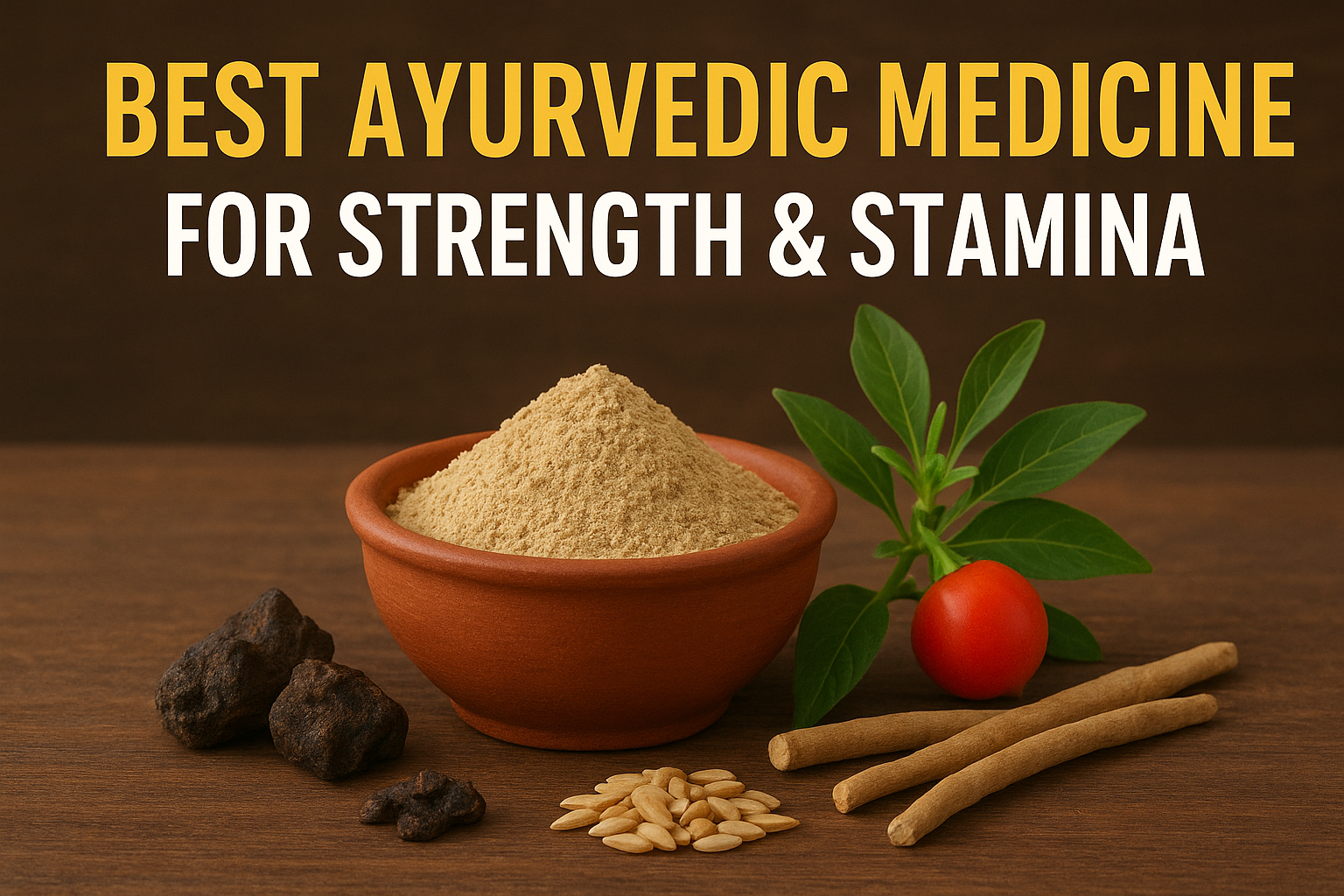 Best Ayurvedic Medicine for Strength and Stamina