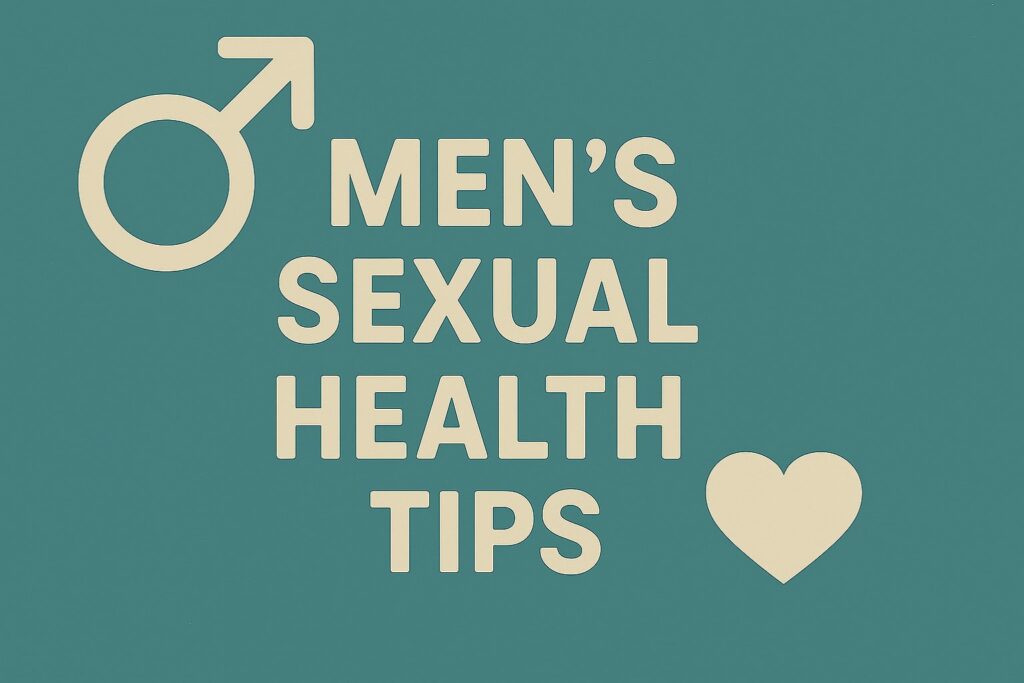 Men’s sexual health tips